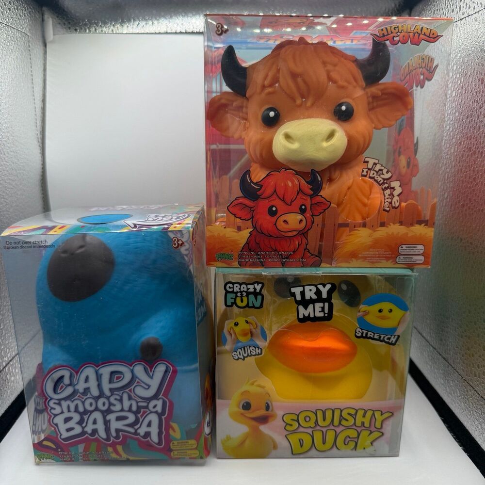 Five Below - Viral Jumbo Squishy Bundle: 3 Pieces (See Photos/Read Description)